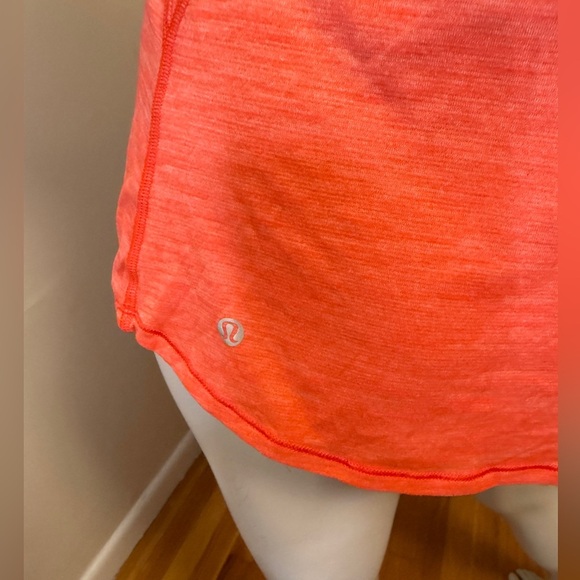 LULULEMON- Glide and Stride Tank Heathered Alarming Running Training Gym Yoga 10 - Picture 7 of 9